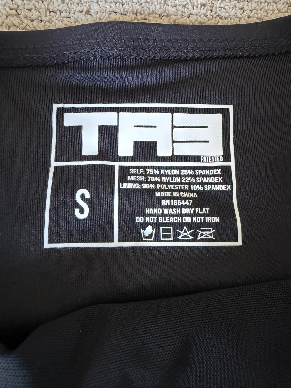 TA3 Black Kini Bottoms size small high waisted snatched Shapeware bikini bottom - Picture 4 of 8